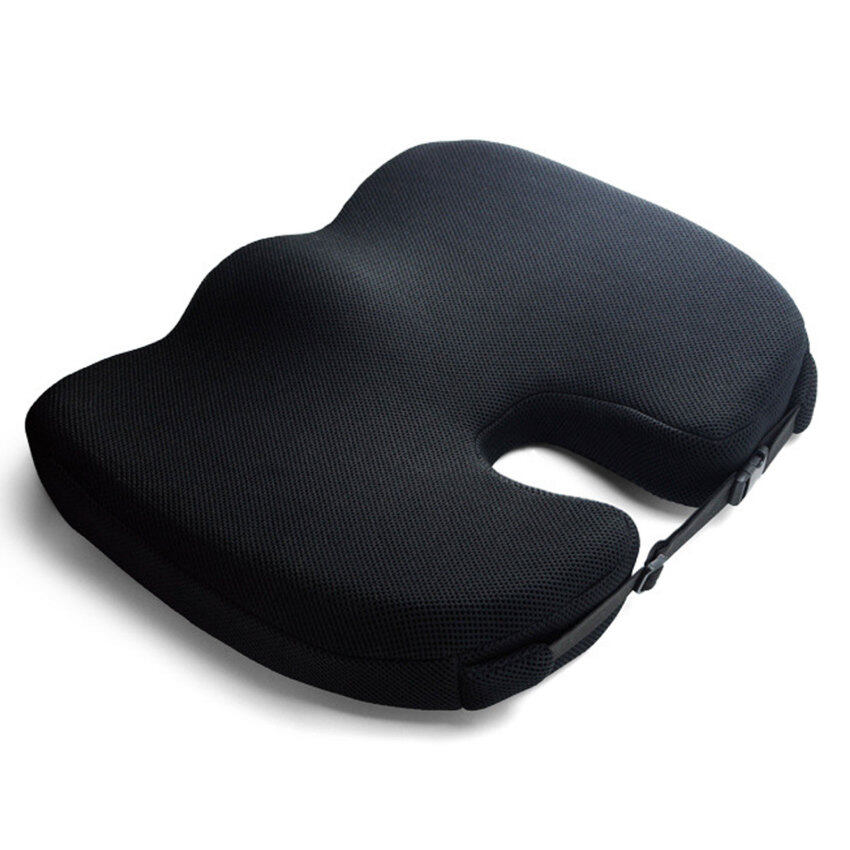 1pcs Car Seat Cushion High Quality Memory Foam Non-Slip Cushion Pad Inventories Adjustable Car Seat Cushions Adult Car Seat Booster Cushions