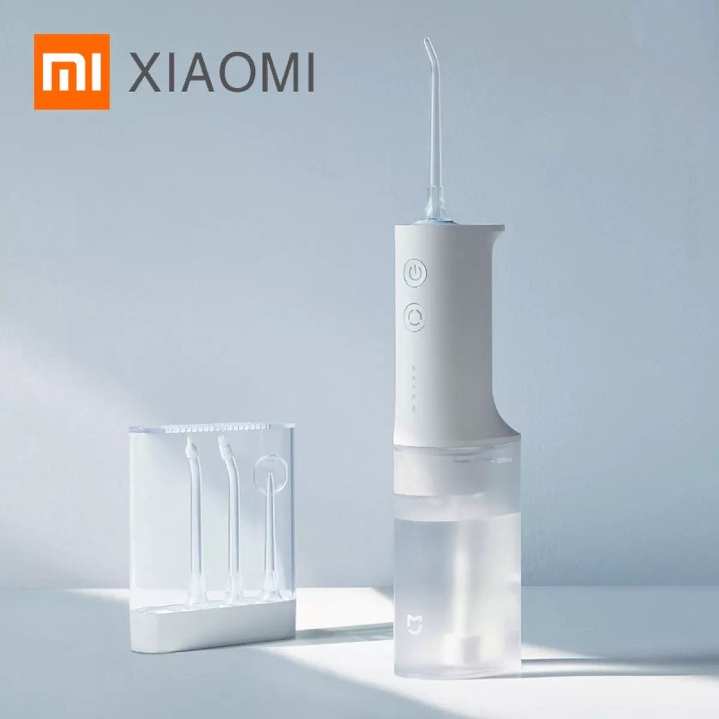 Xiaomi Mijia Oral Irrigator Dental Electric Water Flosser Portable Teeth Cleaner USB Rechargeable