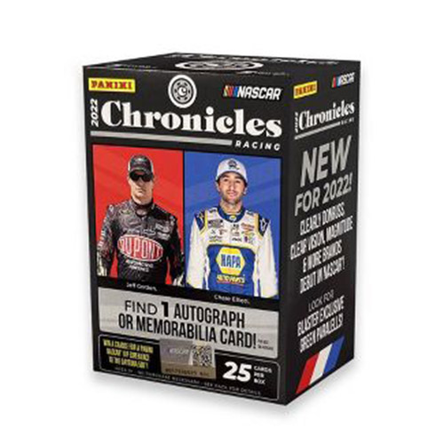 2022 Panini NASCAR Chronicles Racing Trading Card Blaster Box shopdc.co